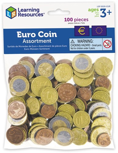 Learning Resources - Play Euro Coins Set