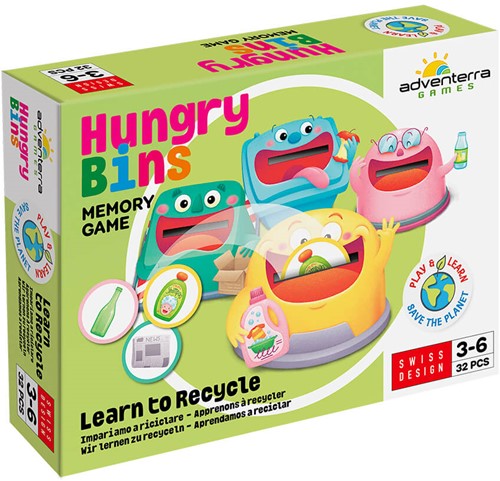 Adventerra Games - Hungry Bins - Learn to Recycle