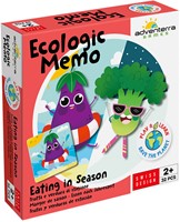 Adventerra Games - Ecologisch Memo - Eten in het Seizoen