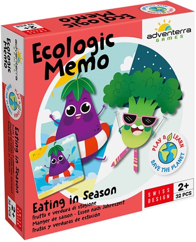 Adventerra Games - Ecologisch Memo - Eten in het Seizoen