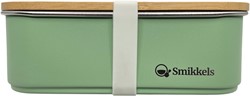 Smikkels - Lunchbox bamboo deksel Groen 900ml