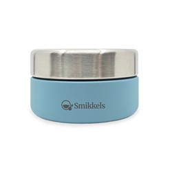 Smikkels - RVS bakje Blauw 280ml