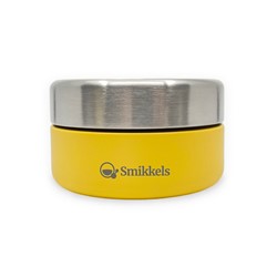 Smikkels - RVS bakje Geel 280ml