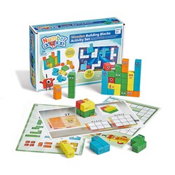 Learning Resources - Numberblocks™ Wooden Building Blocks Activity Set