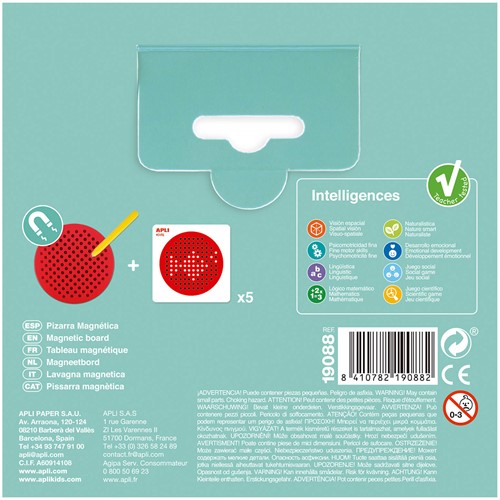 APLI - Magneetbord Rond Mini-2