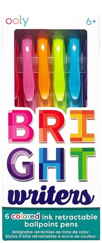 Ooly - Bright Writers Colored Ballpoint Pens