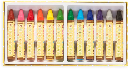 Ooly - Brilliant Bee Crayons - set of 12