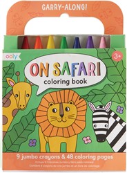 Ooly - Carry Along Coloring Book - On Safari