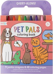 Ooly - Carry Along Coloring Book - Pet Pals