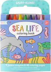 Ooly - Carry Along Coloring Book - Sea Life