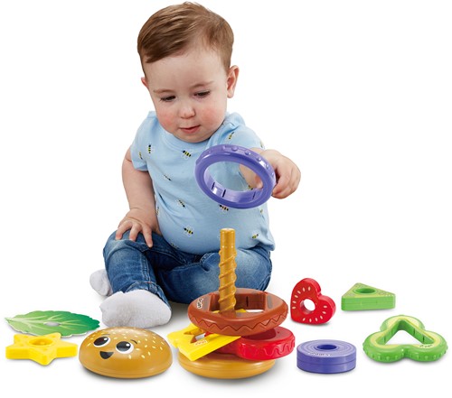 Vtech - Stapel & Draai Hamburger-2