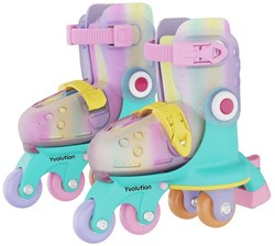 Yvolution - Twista Skates - Rainbow (30-34) A6