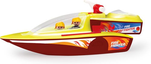 Lena BOAZZ Vuurboot met Boaties Brandweerboot