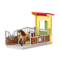 Schleich Farm World Ponystal met IJslanderhengst