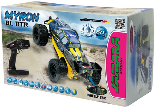 Jamara - Myron Monstertruck BL 4WD 1:10 Lipo 2,4GHz with LED-2