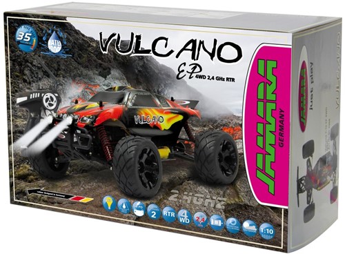 Jamara - Vulcano Monstertruck 4WD 1:10 NiMh 2,4GHz with LED-2