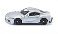 Siku Toyota GR Supra speelgoedauto metaal/plastic zilver gedetailleerde motorreplica sportieve velgen rubberen banden-2