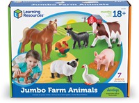 Learning Resources - Jumbo Farm Animals-2