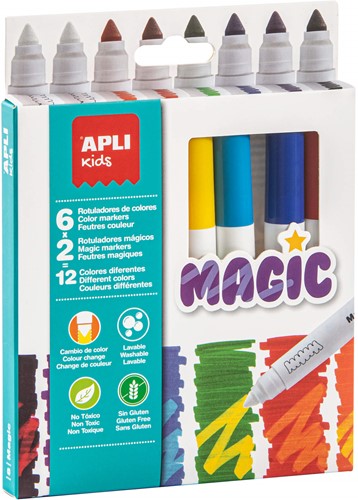 APLI - Magische Stiften 8 stuks