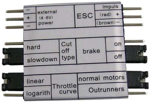 Jamara - Programing card controller Xenon eco
