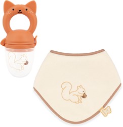 Kaloo Grignoti - Geschenkdoos slabbetje en sabbelaar