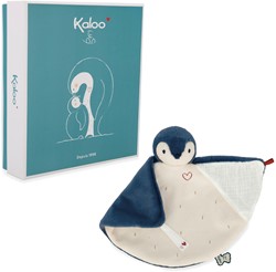 Kaloo Complices - Pinguin Blauw knuffeldoek