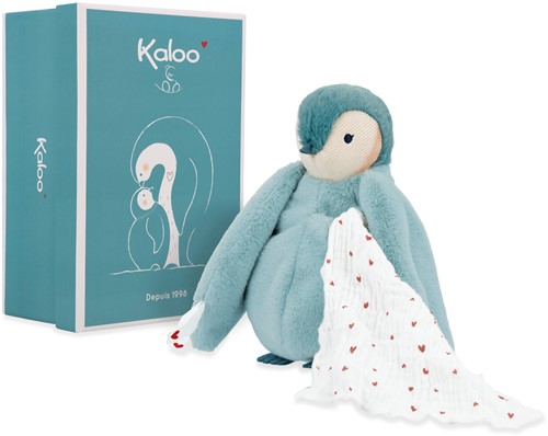 Kaloo Complices - Pinguin Groen met kusjesdoek