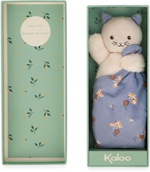 Kaloo Carre Douceur - Knuffeldoek Kat Lila