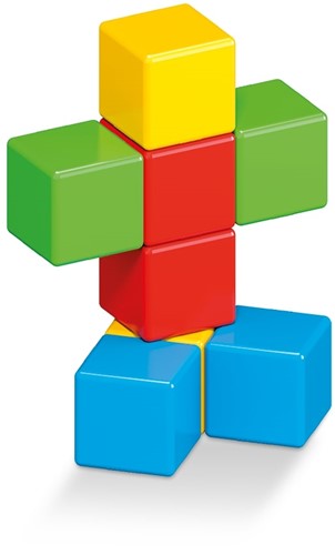 Geomag Magicube Full Color Recycled Crystal 8 pcs Geomag Magicube 8-delig - Magnetisch speelgoed 1-5 jaar - Duurzaam & creatief bouwen-2