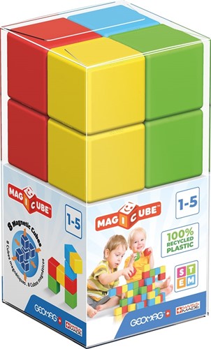 Geomag Magicube Full Color Recycled Crystal 8 pcs
