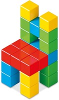 Geomag Magicube Full Color Recycled Crystal 24 pcs Geomag Magicube 24-delig - Magnetisch speelgoed 1-5 jaar - Duurzaam & creatief bouwen-2