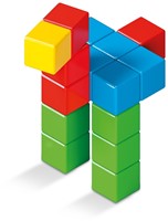 Geomag Magicube Full Color Recycled Crystal 24 pcs Geomag Magicube 24-delig - Magnetisch speelgoed 1-5 jaar - Duurzaam & creatief bouwen-3