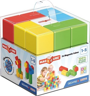 Geomag Magicube Full Color Recycled Crystal 24 pcs