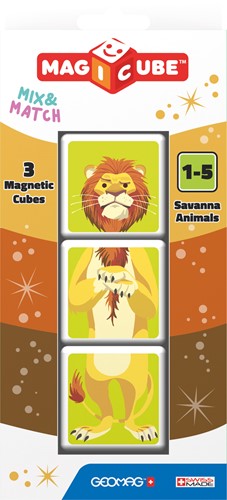Geomag Magicube Mix & match Savannah 3 pcs-2