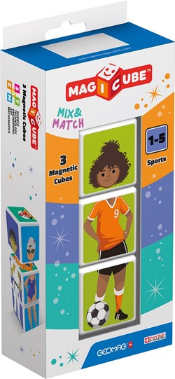 Geomag Magicube Mix & match Sports 3 pcs