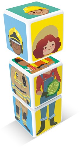 Geomag Magicube Mix & match Jobs 3 pcs-3