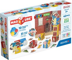 Geomag Magicube Story Build Recycled Clips Three Little Pigs 42 pcs