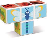 Geomag Magicube Printed Insects + Cards 7 pcs-3
