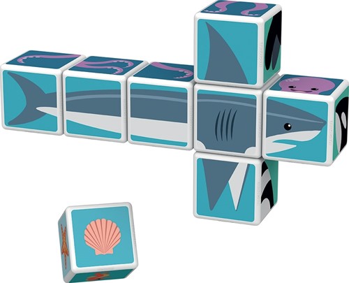 Geomag Magicube Printed Sea + Cards 8 pcs-3