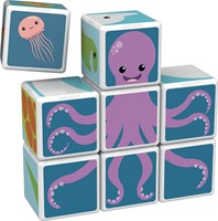 Geomag Magicube Printed Sea + Cards 8 pcs-2