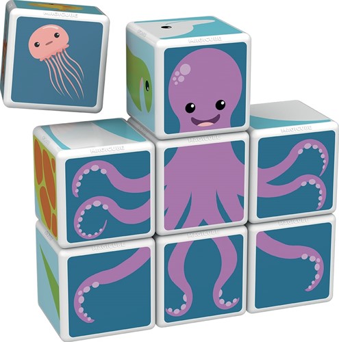 Geomag Magicube Printed Sea + Cards 8 pcs-2