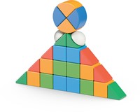 Geomag Magicube 4 Shapes Recycled World 32 pcs-3