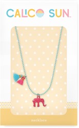 Calico Sun - Zoey Necklace Elephant