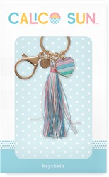 Calico Sun - Carrie Keychain Heart