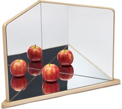 Tickit Houten 4-weg spiegel