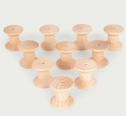 Tickit Natuurlijke Houten Spoelen