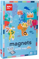 APLI - Spel Magnetisch Wereldkaart