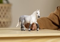 Schleich Farm World Percheron merrie-2