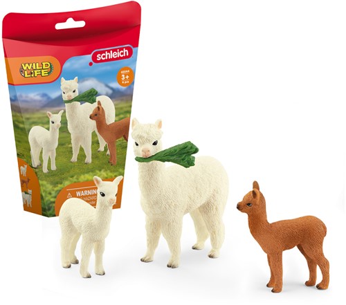 Schleich Wild Life Alpacafamilie-2