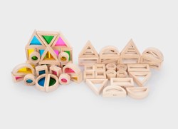 Tickit Regenboog Blokken & Spiegel Blokken Bundel